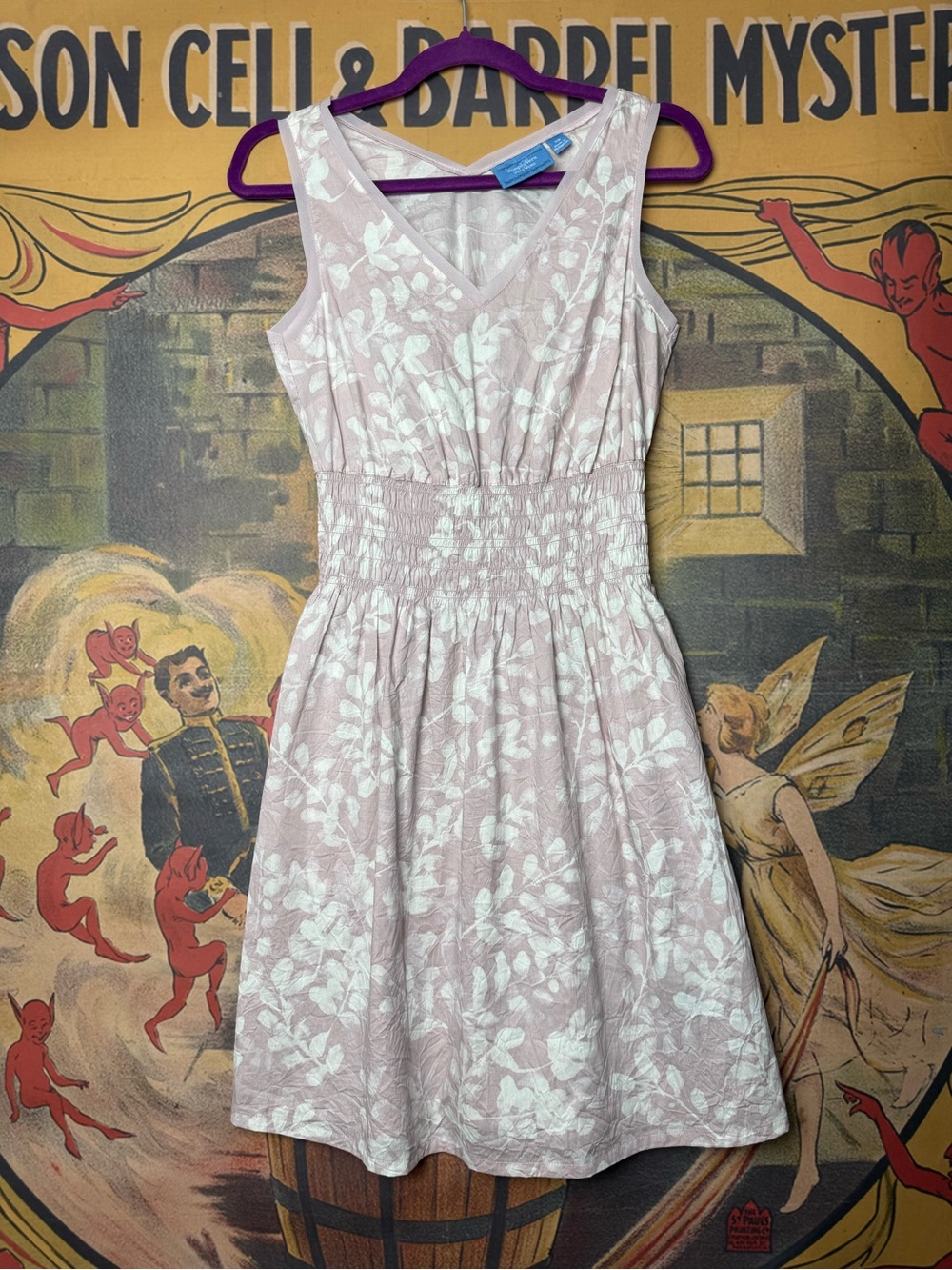 Simply Vera Vera Wang Lavender Floral Dress